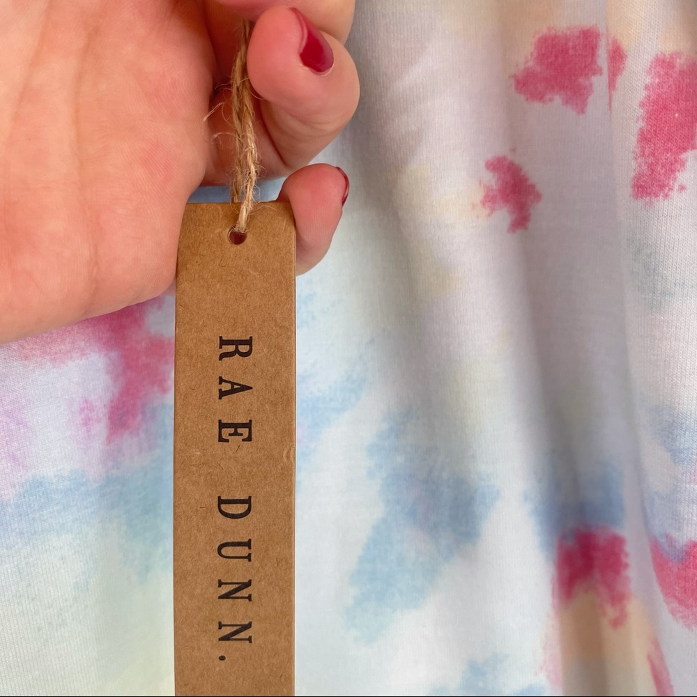 Rae Dunn Love Tie Dye Women’s Sweatshirt Size Small NWT - Picture 5 of 8